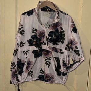 Floral Windbreaker